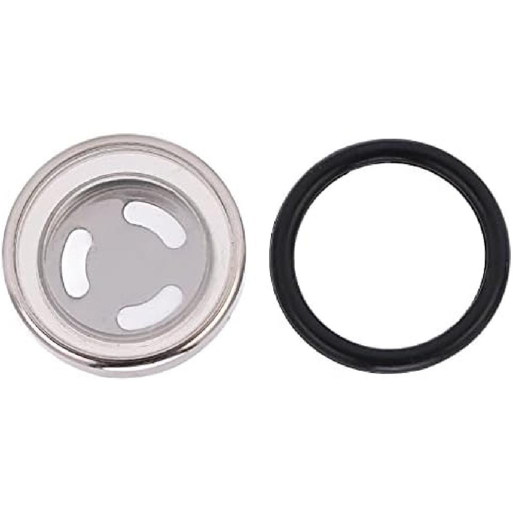 Universal Motorcycle Brake Master Cylinder Reservoir Sight Glass Front Rear Replacement for (18mm)