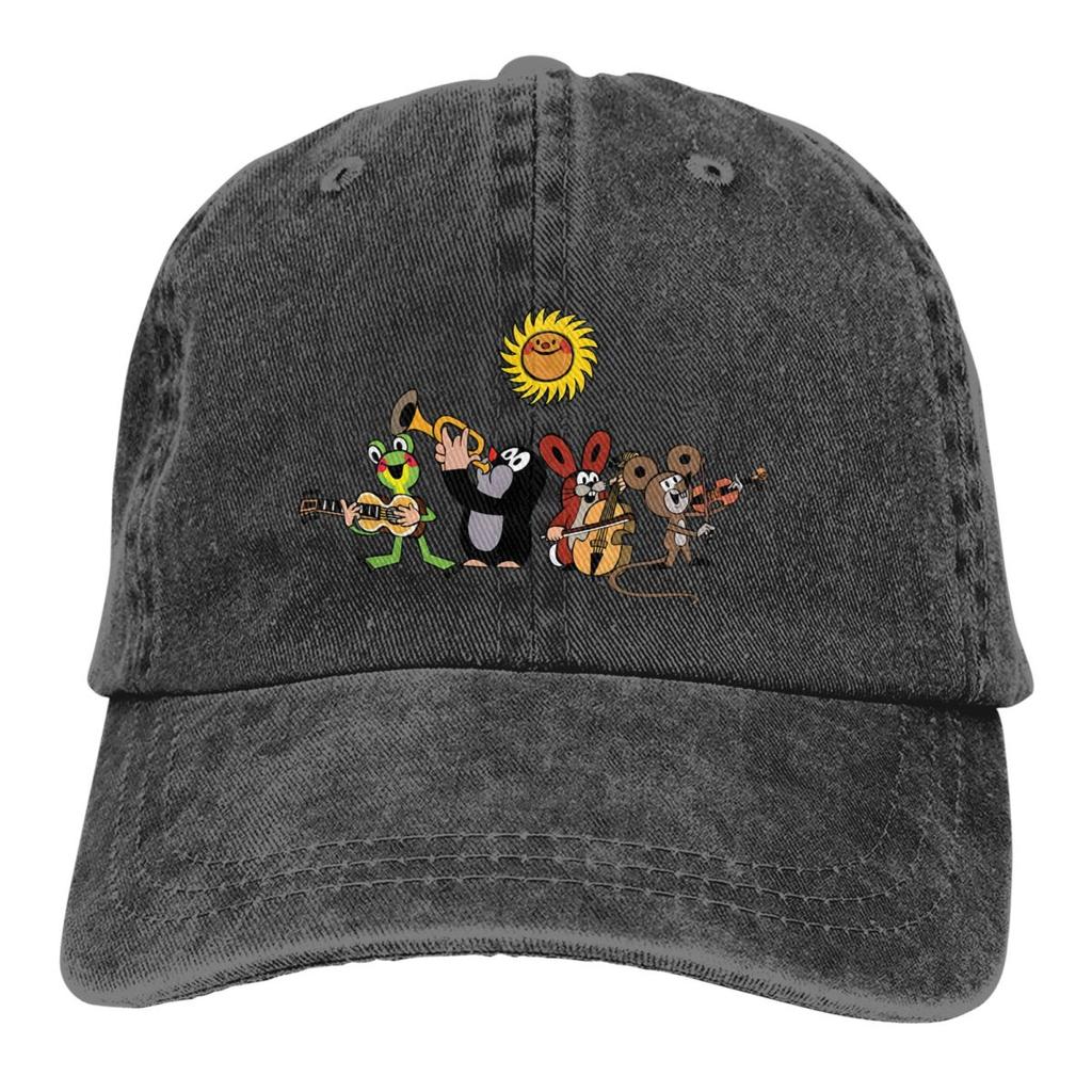 The Little Mole Multicolor Hat Peaked Women's Cap Krtek Personalized Visor Protection Hats