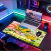 Custom Name Personalized Bamse Pattern Mousepad, Laptop PC Desk Mat, Decorative Desk Mat for Home Keyboard Pad Gift