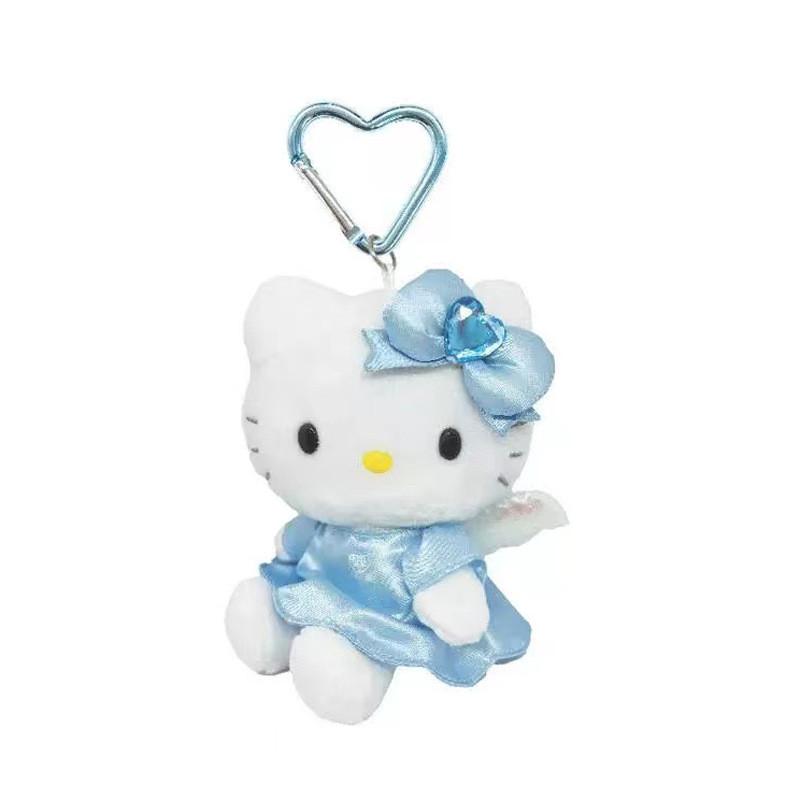 Adorable Japanese Sanrio Angel Kt Plush Toy With Cute Wings Perfect For Gifts Blue Angel