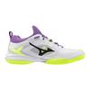 Badminton Shoes Wave Claw NEO3 FIT Unisex Cm 2E White X Black X Lime [Mizuno] 24.0