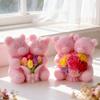 Flexible Reusable Silicone Mold For DIY Candle Making Featuring Adorable Couple Bear Shape And Heat Resistant Materials