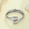 Bracelet INS Minimalist Irregular Wave Jewelry Metal Glossy Bracelet Ladies Jewelry