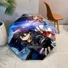 Sword Art Online Umbrella with Automatic Open/Close & Self-8-Rib Heavy-Duty Umbrella, Compact Travel Umbrella Suitable for Outdoor