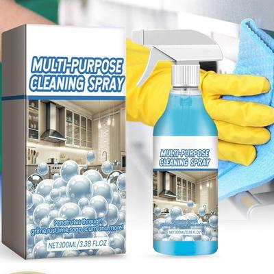 Küchenreiniger Tiefenreiniger Spray Ölfleckenentferner Schnellentferner Öl Fett Entfetter Mit Mehrflächen-Dekontamination