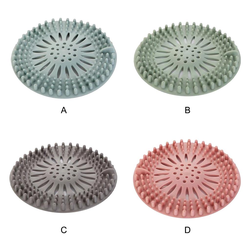 Bathroom Sink Filter Square Shower Floor Drain Bath Hair Catcher Anti Clogging Strainer Household Hotel Drainage Cover