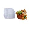 Easy Releasing Squirrel Silicone Mold Planter Molds Suitable for Creating Unique Resin Crafts and Decorative Holders