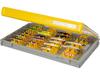 Plano Edge 3700 Vertical Jig Spybait Box Tackle Aufbewahrung Grau und Gelb Fassungsvermögen bis zu 52 Vertikal-Köder Rostfrei Wasserdicht Köder Organizer Box & - - -