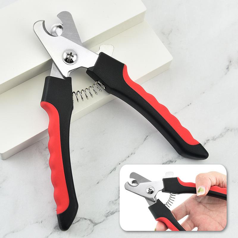 Grooming Scissors Clippers for Pet Claws Pet Professional Nail Clipper Cutter with Sickle for Cat Dog Stainless Steel