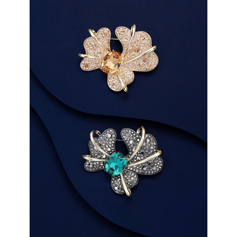

Yuanya Flower Brooch Высококачественная женская нежная булавка для корсажа с цветком
