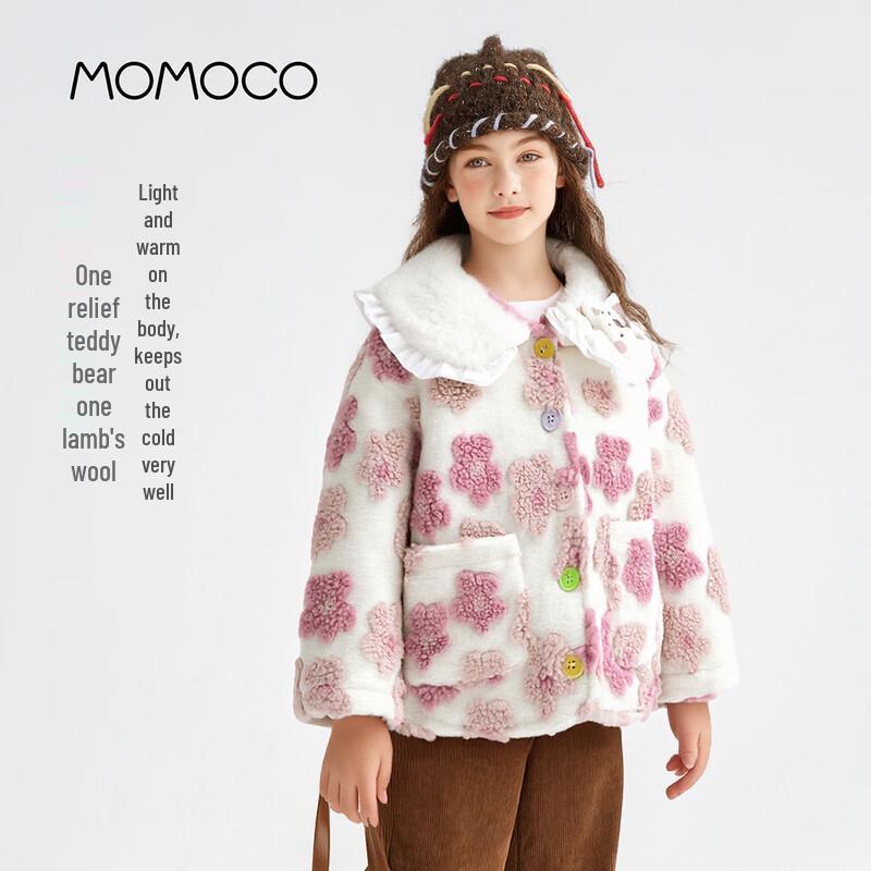 MOMOCO Girls  Stylish Winter Puffer Jacket 140