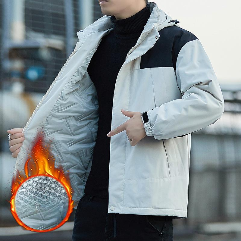 Куртка с капюшоном в парном стиле — фото 7