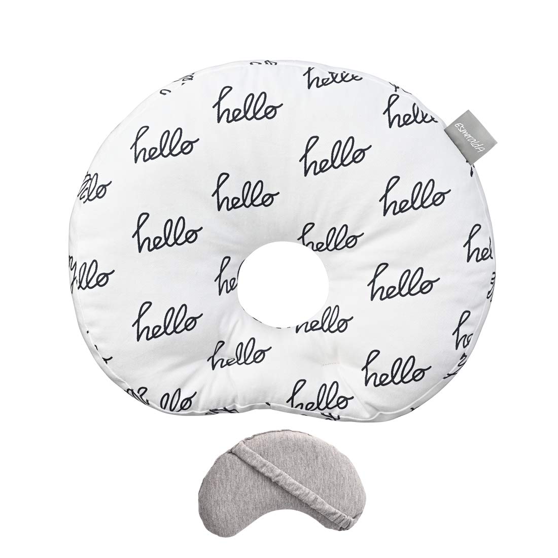 

ESMERALDA Donut Pillow Baby Pillow Naptime Hello Insert-type