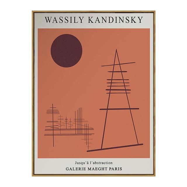 Vintage Abstract Figures Bird Paris Lines Poster Football Swimming Sport Canvas Painting Wall Art Posters Prints Room Home Decor No Frame