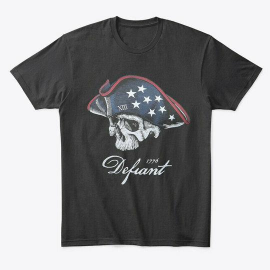 1776 Patriot American Premium T-Shirt L