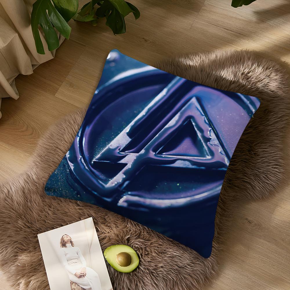 

Группа l-linkin p-park FROM ZERO Подушка Чехол Гостиная Акцент Диван Спинка Поддержка Квадратный Лаунж Спокойный Спутник Для Сна 40x40CM