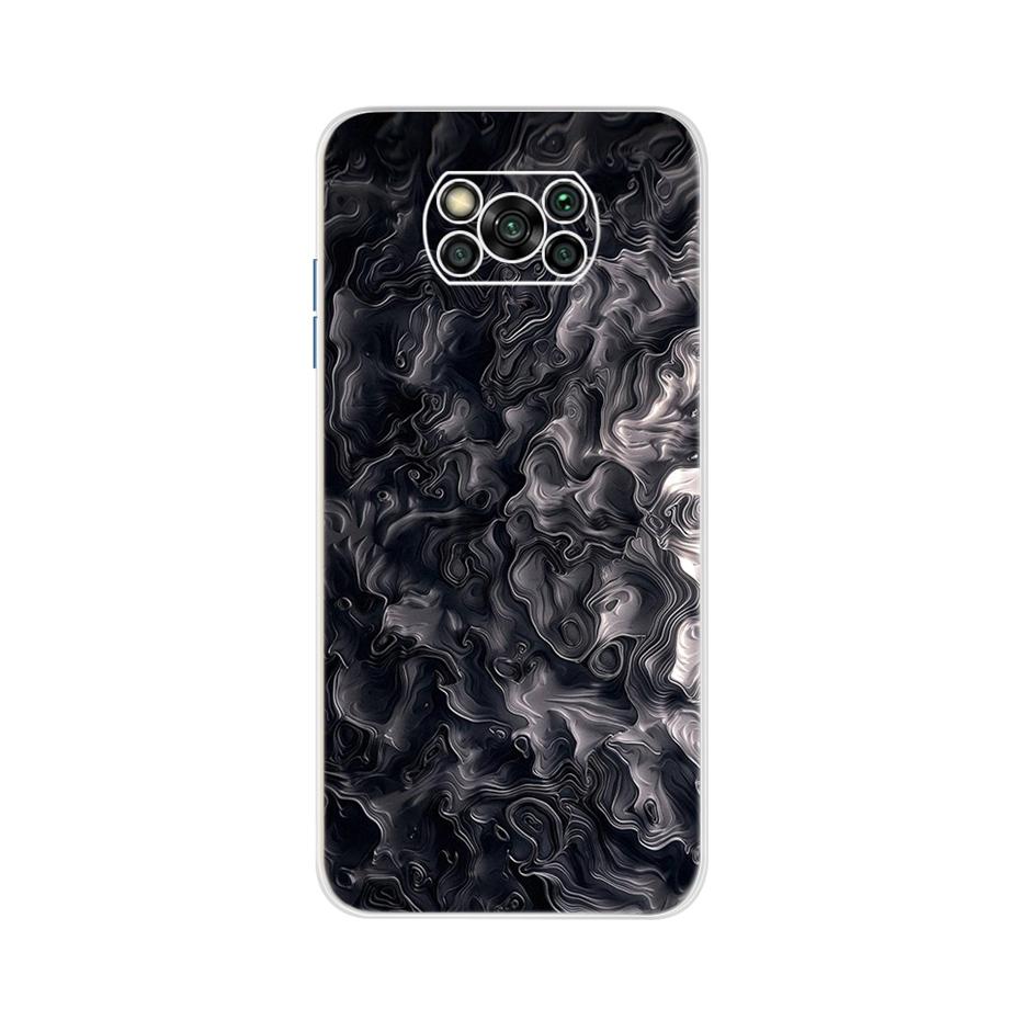 For Xiaomi Poco X3 Pro Back Cover 6.67" Cute Cat Patterns Transparent Bumper Cover For Xiaomi POCOX3 Pro POCO X 3 Cover Fundas