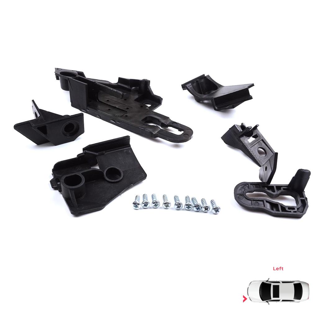 BHL563-1 Headlight Holder Mount Repair Bracket Tab Set Left Side for Seat Leon Cupra MK4 KL1 KL8 2020-On 5FA998225