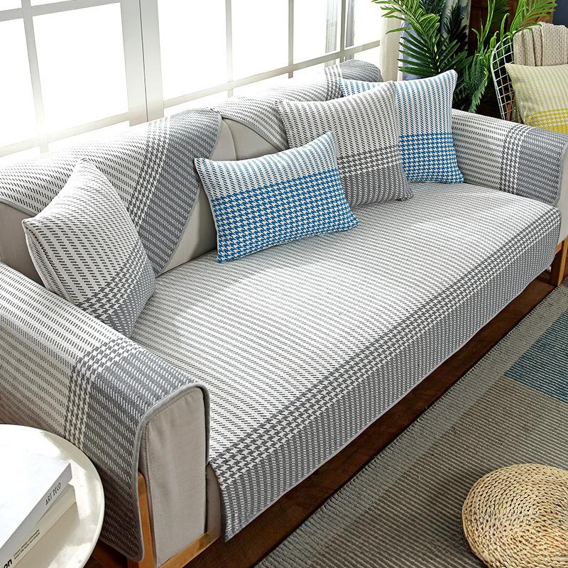 Тканевая подушка для дивана Four Seasons хлопчатобумажная плетеная скандинавская простая комбинация подушка для чехла 7070 1223₽
