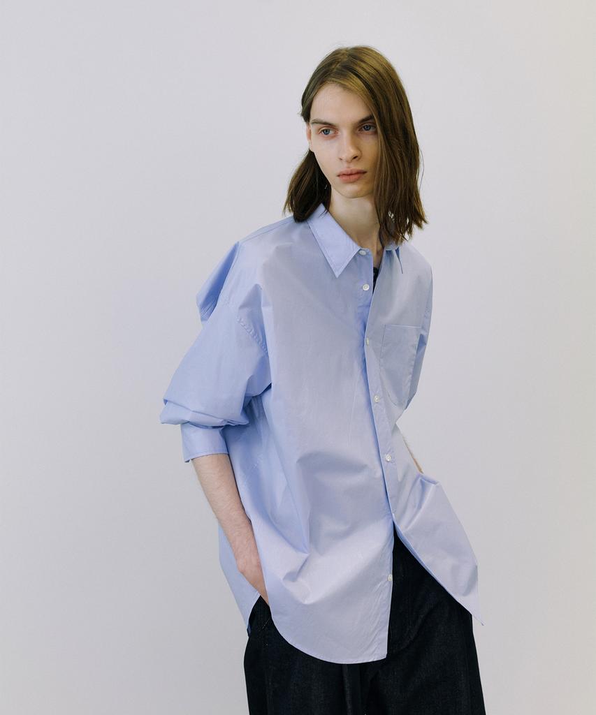 ENDOOR Over Coating Shirt (Sky Blue)