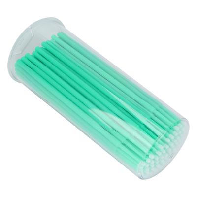 100 Adet Mikro Fırça Tek Kullanımlık Temiz Bükülebilir Taşınabilir Kullanışlı Diş Uygulama Fırçaları