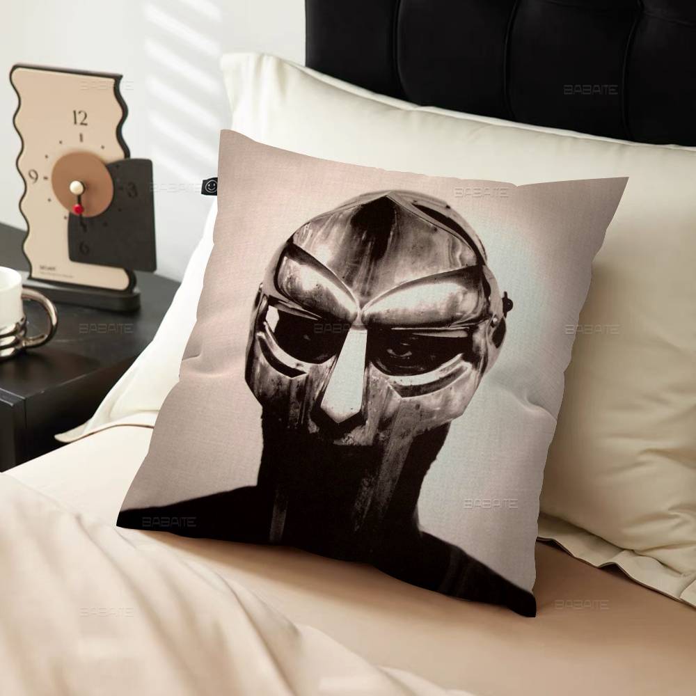 Fashion MF DOOM Hot Singer Pillow Gift Home Office Decoration Bedroom Sofa Car Cushion Cover case 45x45