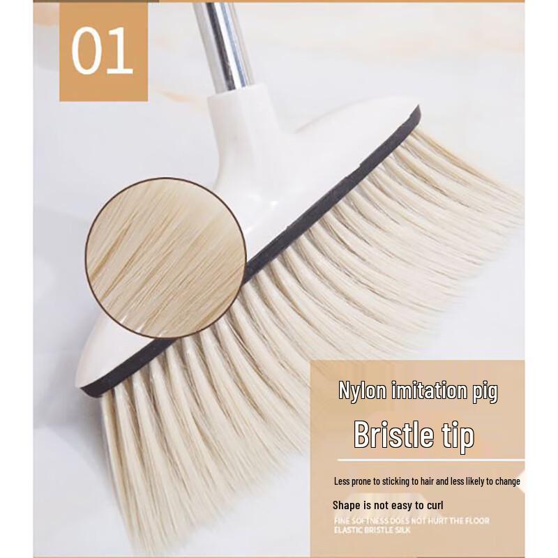 JINGRUIXIANG Broom and Dustpan Set