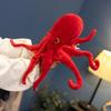 Creative Simulation Red Big Octopus Doll Plush Toy Cute Octopus Children Sleeping Pillow Men and Women Gifts