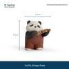 Zisha Tea Pet String Instrument Panda Ornament