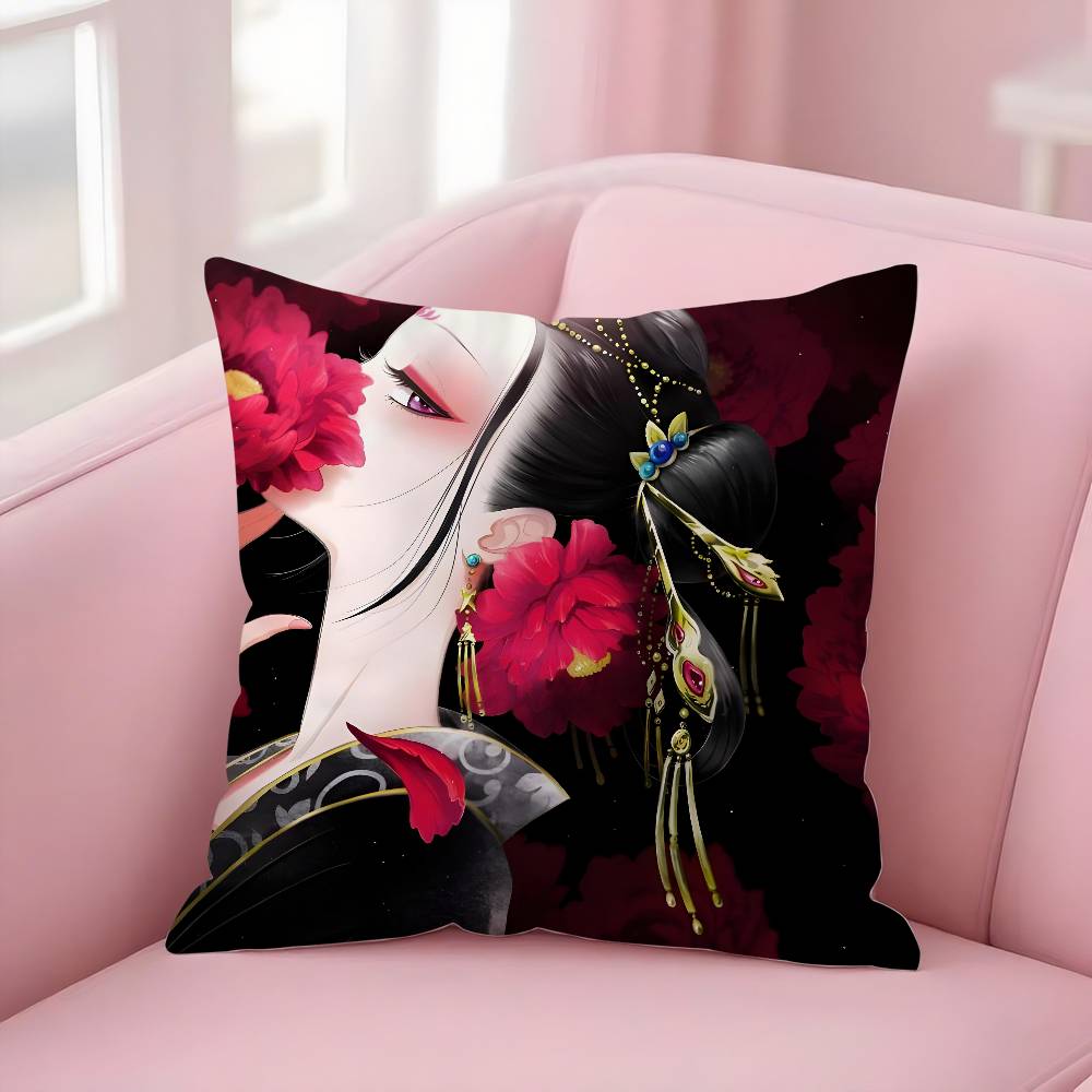 Anime R-Raven The Inner PalaceS Pillow Case S ft Plush Fabric Double Sided Print Decorative Home Living Room Gift Cushion Cover
