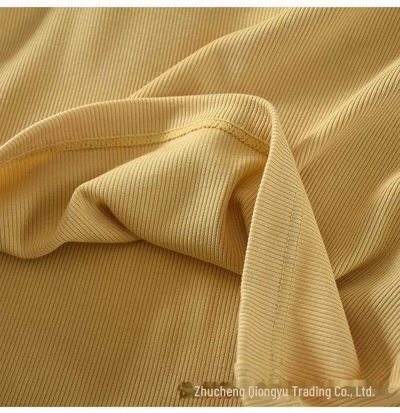 Damenweste mit Brustpolsterung, breiten Trägern und Hosenträgern, integriertem BH, langem Oberteil, rutschfestem Design