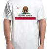 California Flag Bear Golden State Of Warning Los Angeles For Adult S 4Xl T Shirt