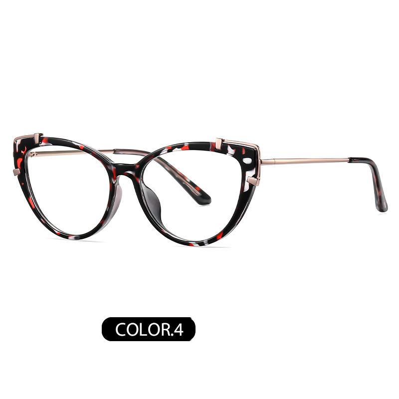 

Blue Light Blocking Cat Eye Prescription Glasses For The Nearsighted Fashion Women Myopia Spectacles Female 0 -0.5 -0.75 To -6.0 0