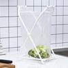 Portable Floor Countertop Kitchen Storage Organizer Garbage Bag Holder Trash Rack Support Frame