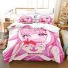 Comforter Kawaii Shylily Bedding Set Single Twin Printed Bed Set With Bed Single Double Queen Super King Size