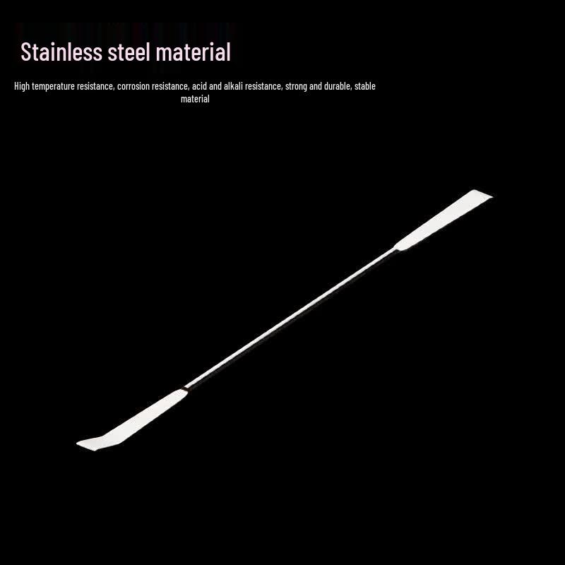 Leigu Double-Headed 304 Stainless Steel Lab Spatula & Spoon