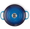 Cast Iron Roaster Le Creuset Signature Round 24 Cm Azure 4.2 L (21177242202430)