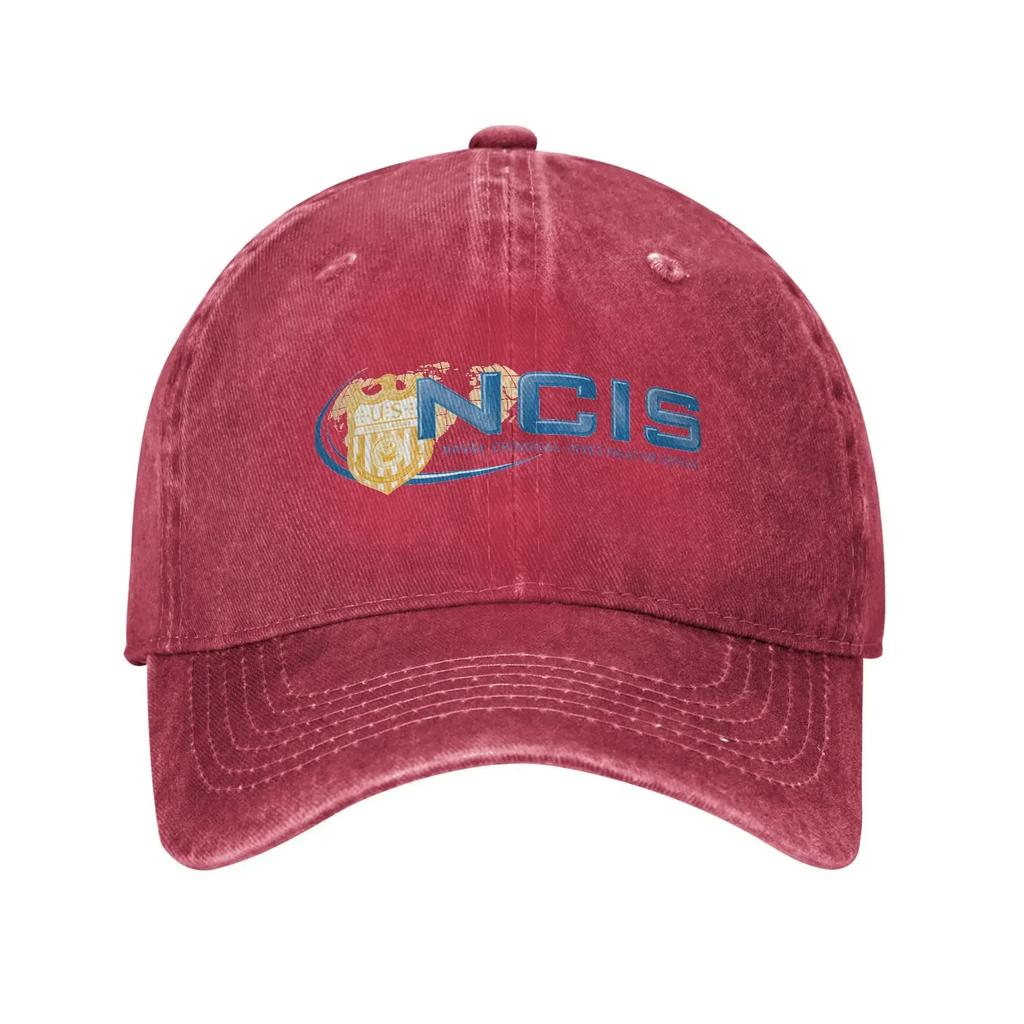 NCIS Naval Criminal Investigative Service Unisex Baseball Caps Distressed Denim Hat Vintage Outdoor  Travel Adjustable Headwear