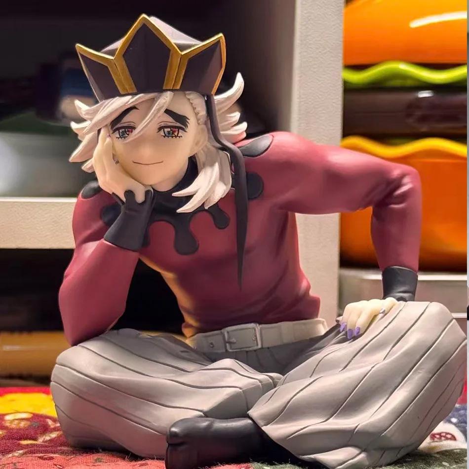 Anime Demon Slayer Yaiba Doma Noodle Stopper Figure Model Collection Action Figurine Toy Christmas Gifts PVC for Kid Friendly Entertaining Fun Play