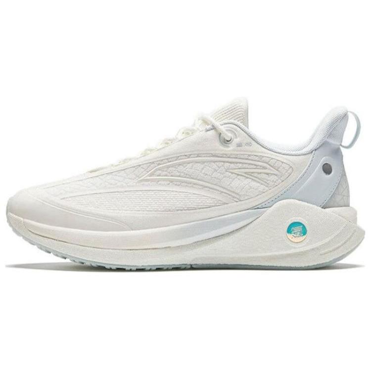 

new Anta C37 Series Breathable Low Top Running Shoes Men s White Gray 40.5