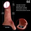 Men's Penis Enlargement Set Wolf Tooth Jj Set Meat Set Sleeve Reuseable Silicone Sex Toys Adult Toys Lock Sperm Ring Sex Toys