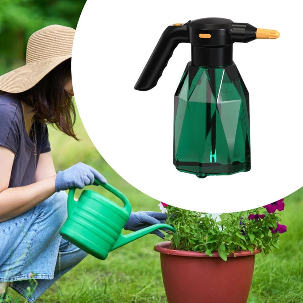 Regador elétrico de 2 litros, pulverizador de espuma para lavagem de carros, 14 x 27 cm para limpeza de janelas