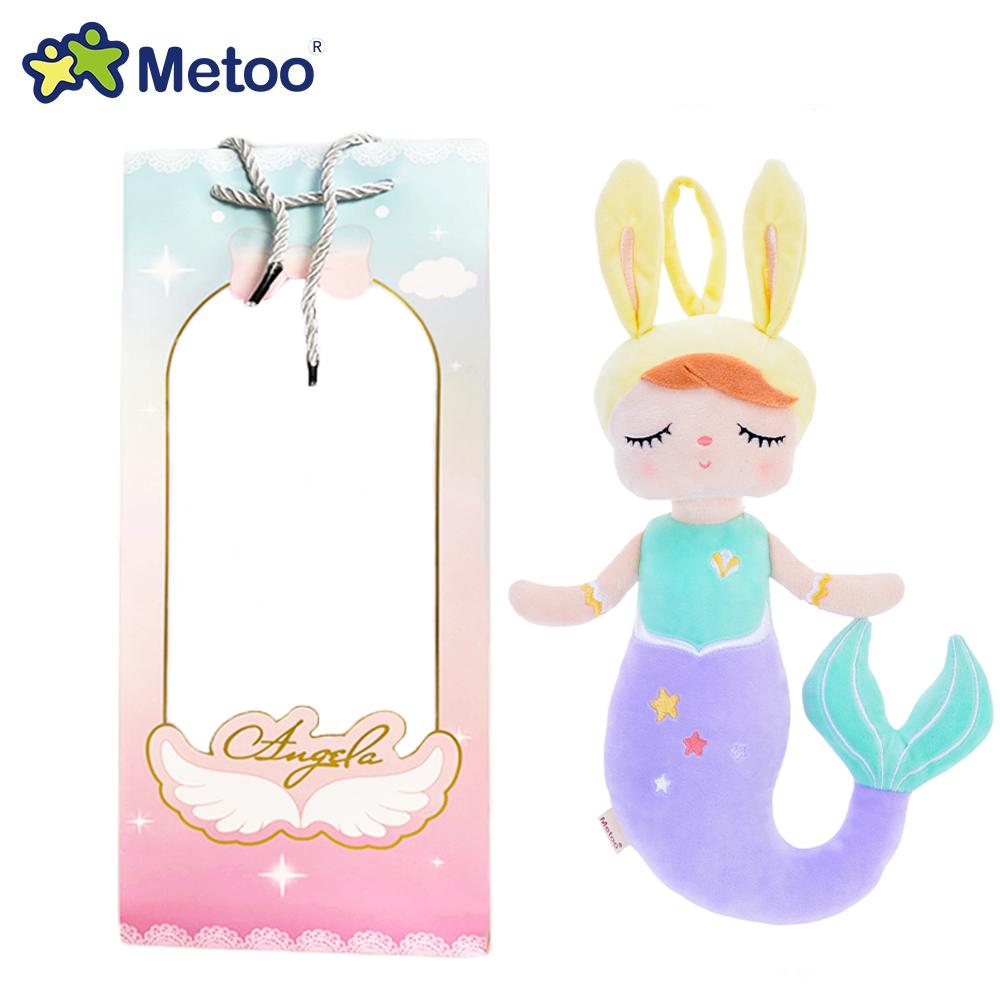 

Metoo Angela Doll Rabbit with Paper Bag Boxed Stuffed Animals Plush Toys Sleep Dolls Kids Appease Baby Birthday Holiday Gifts
