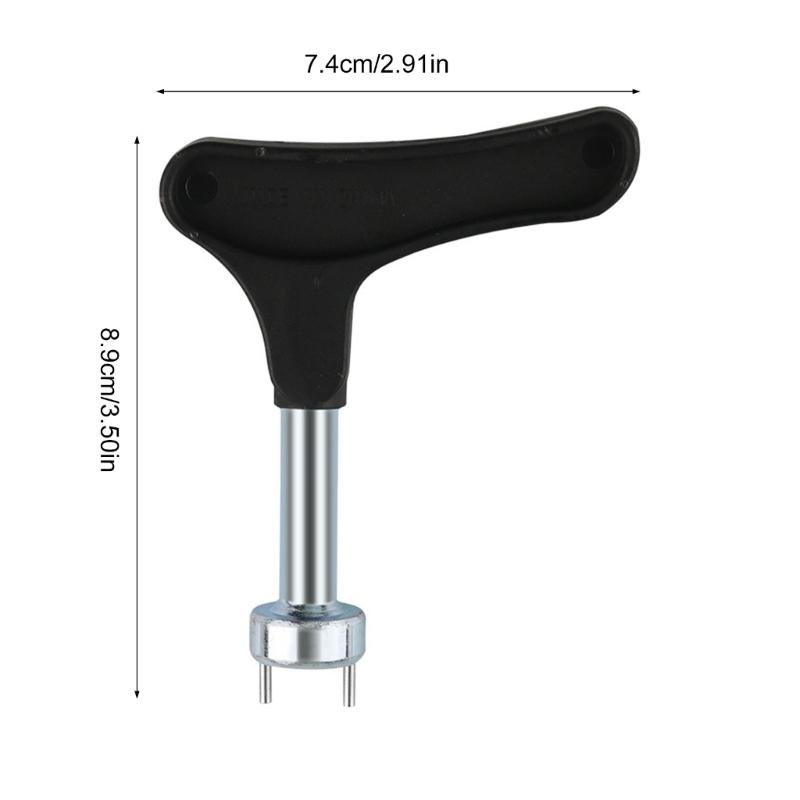 Golf Shoe Spikes Removal Tool Replacement Golf Shoe Spikes Wrench Adjustment Cleat Key Golf Accessories Easy to Use