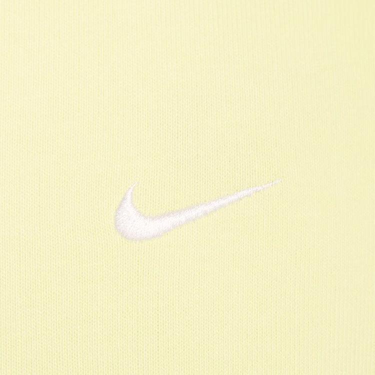 Nike Solo Swoosh Fleece-Lined Casual Sport Sweatshirt Men Tops Bright-Green DX1362-331