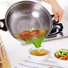 Silicone Kitchen Utensil Cookware Pan Bowl Leak-proof Rim Deflector Pourer Tool