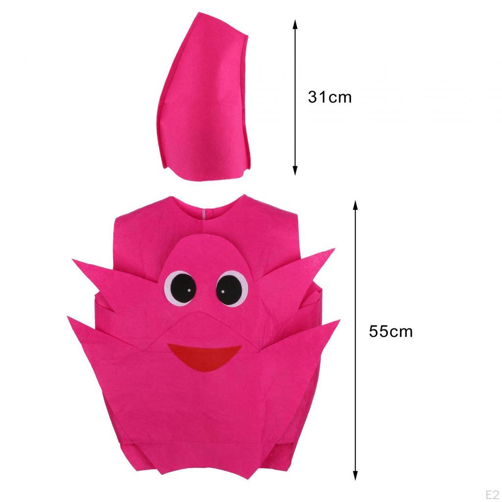Strój owocowy Cosplay Strój kreskówkowy Przenośny Wygodny z Kapeluszem Ubieranie się na Karnawał