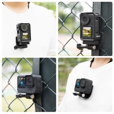 Magnetic Chest Mount for Action Cameras Quick Release Neck Strap Holder POV Vlogging for GoPro Insta360 Action GO3