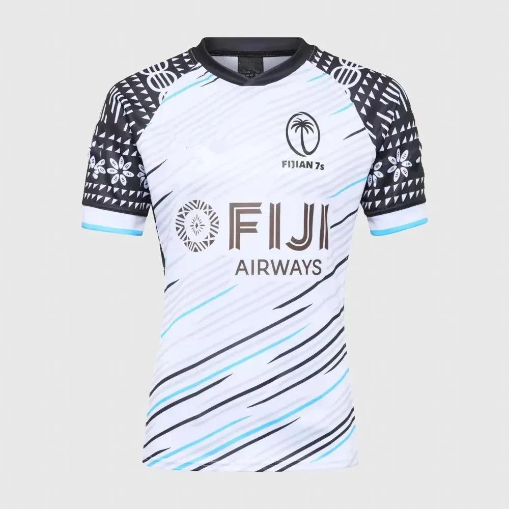 New 2025 3d T-Shirt Fiji 7s Rugby Shirt Fijian Drua Rugby Jersey Training Clothes Top Loose Sports Style