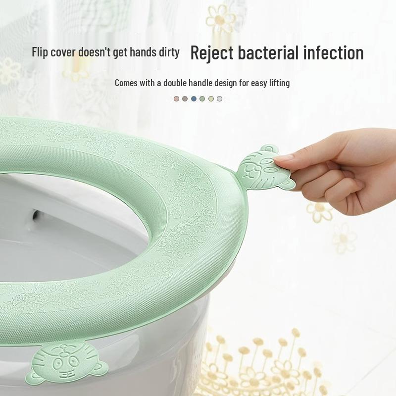 Waterproof Toilet Seat Cushion Pad - Four Seasons Universal Cover